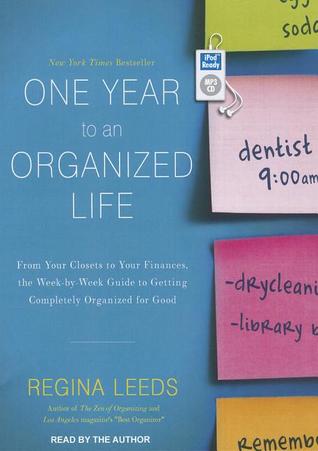 One Year to an Organized Life by Regina Leeds Audiobook Review