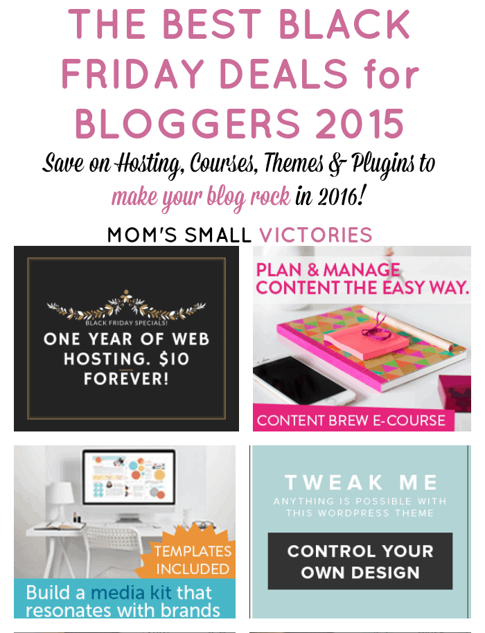 The Best Black Friday Deals for Bloggers 2015