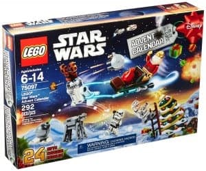 Lego Star Wars Advent Calendar. A unique gift idea for Star Wars fans who have everything.