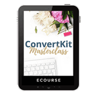 ConvertKit Masterclass is an amazing class by Redefining Mom to walk you step by step through setting up, effectively using and growing your email list to build traffic and income from your most loyal fans.