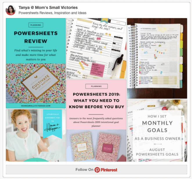 Powersheets 2019 Pinterest Board with powersheets reviews, tips and inspiration to help you make the most of your Powersheets intentional goal planner and cultivate what matters to you in 2019
