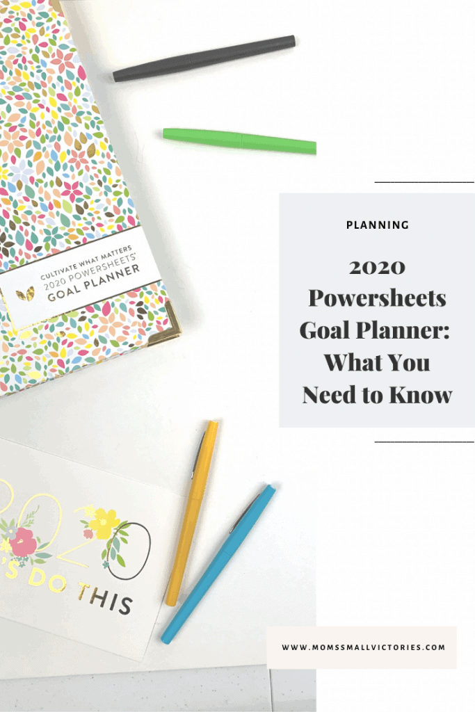 HERE'S EVERYTHING YOU NEED TO KNOW ABOUT THE 2020 POWERSHEETS GOAL PLANNER INCLUDING MY REVIEW, MY MONTHLY RESULTS, TIPS AND ANSWERS TO FAQ'S.